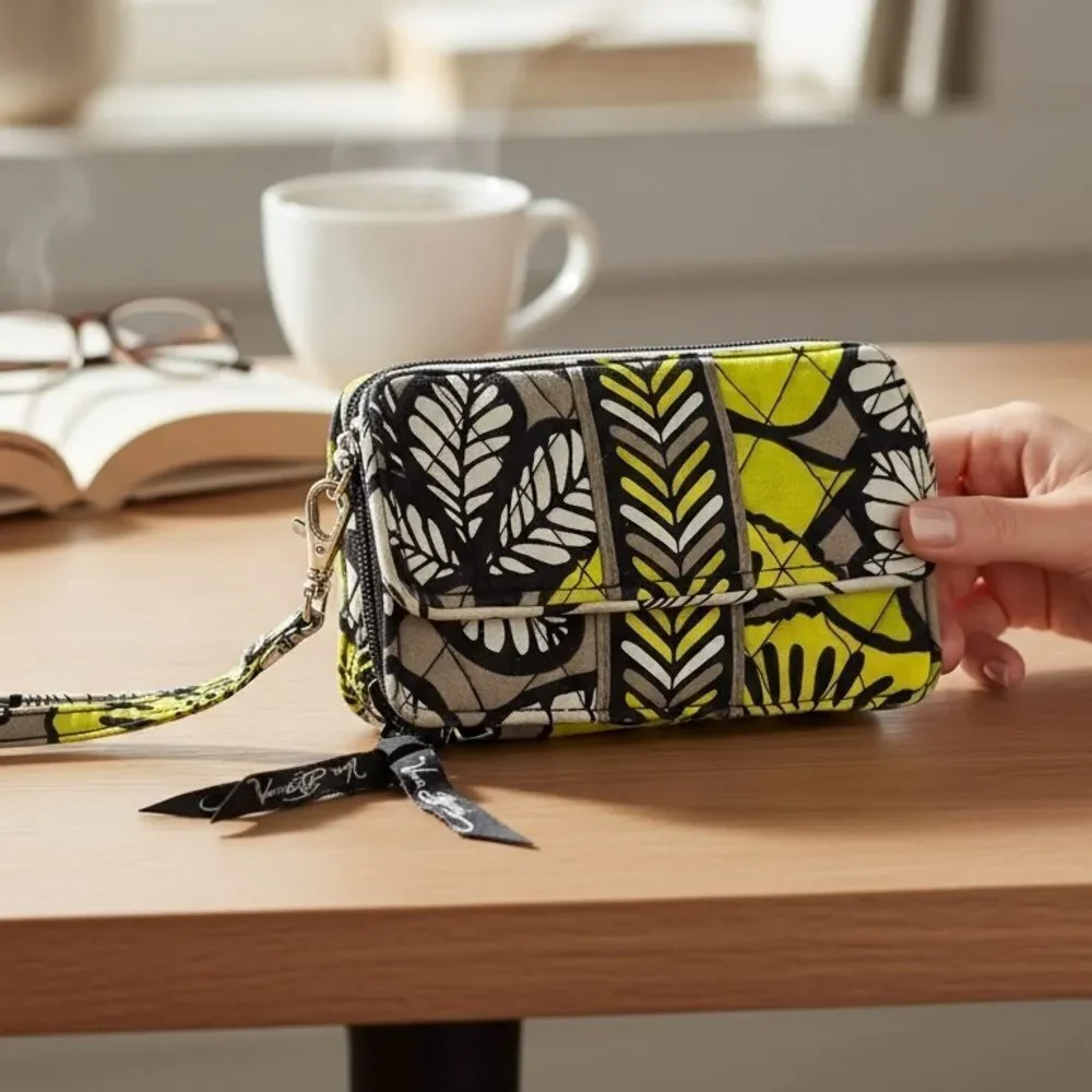 Vera Bradley Citron Wristlet
